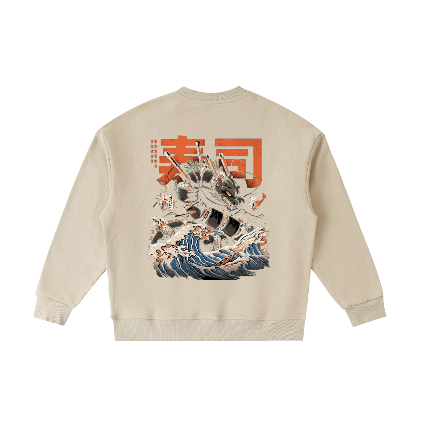 Sakura Japanese  Unisex Fleece Kids' Crewneck Sweatshirt