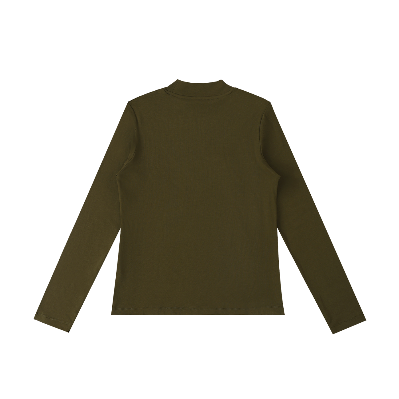 Women's Essential Mock Neck Long Sleeve T-Shirt