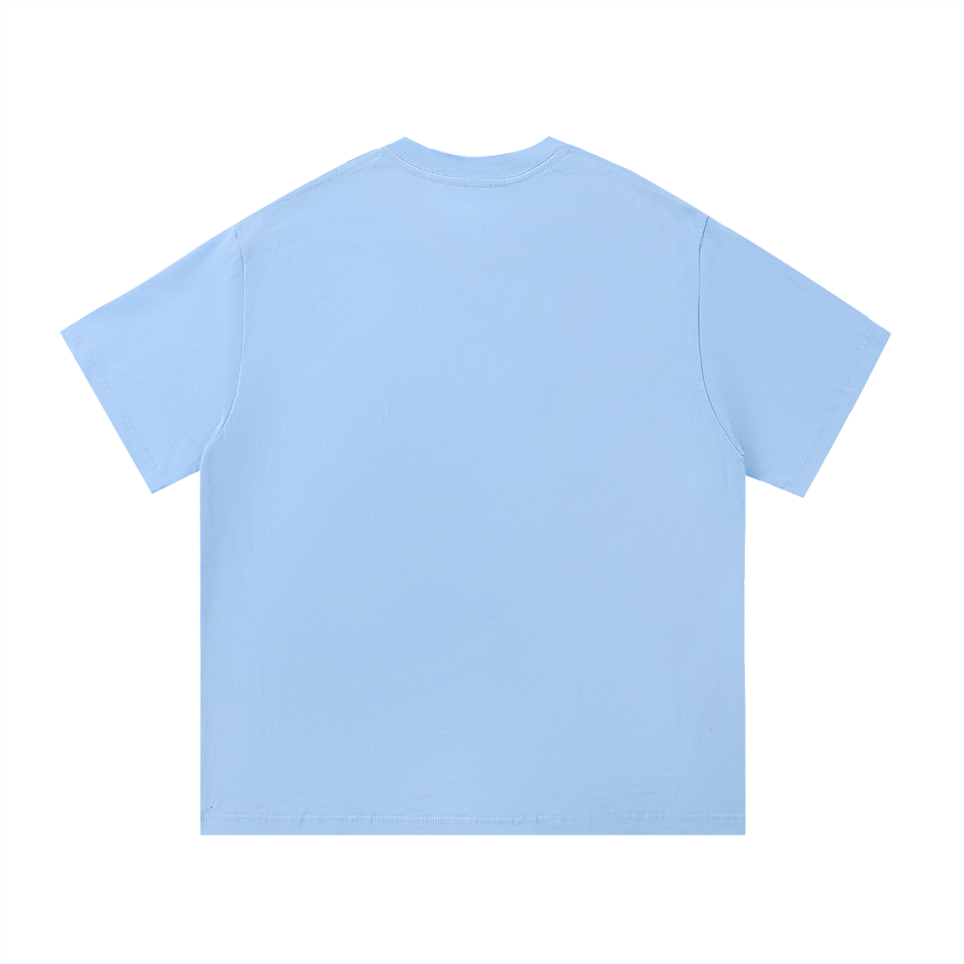 Track Lab Unisex Essential Cotton T-Shirt (Sky Blue)