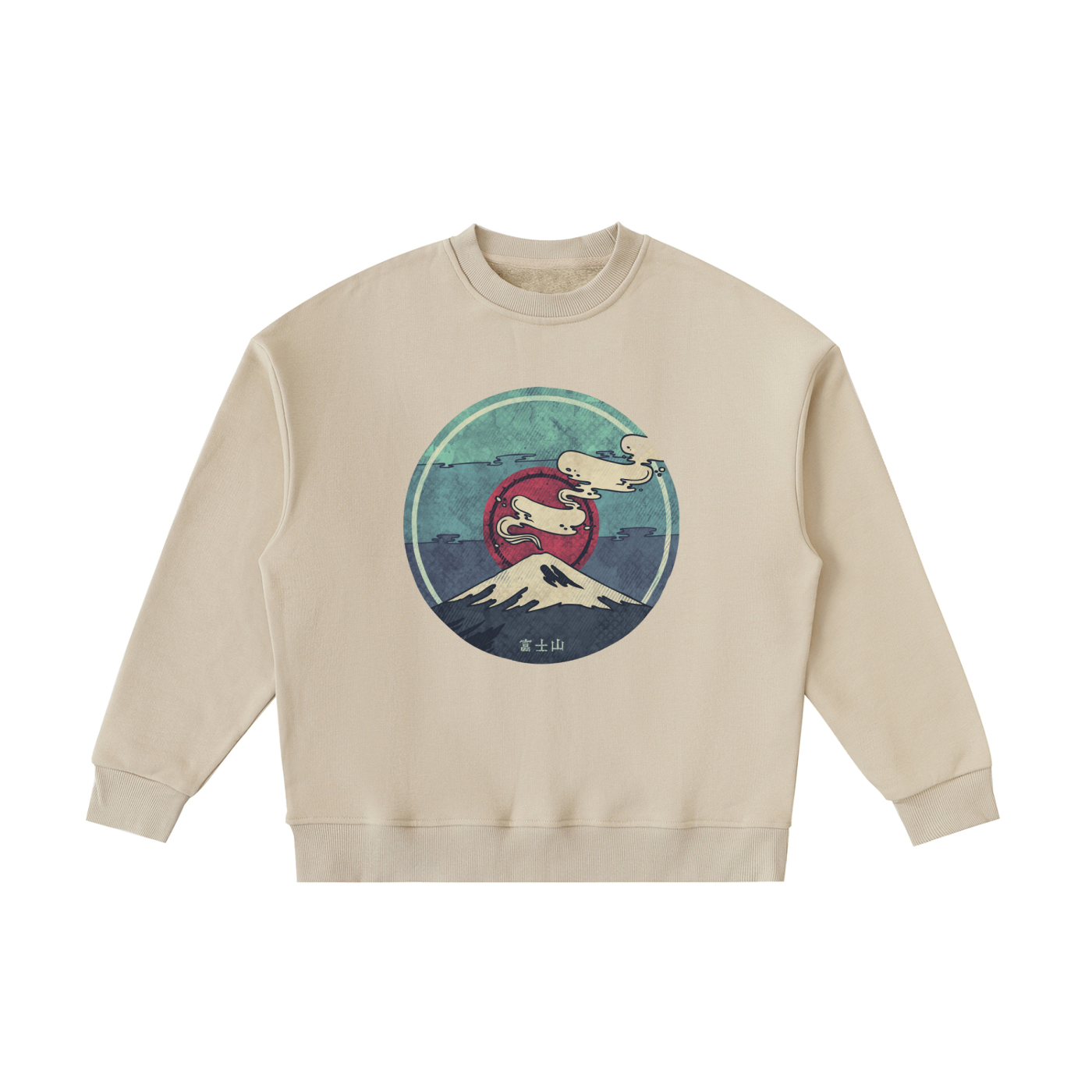 Sakura Japanese  Unisex Fleece Kids' Crewneck Sweatshirt