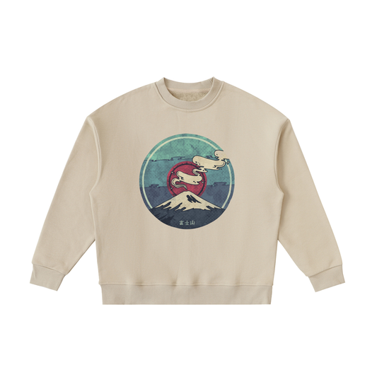 Sakura Japanese  Unisex Fleece Kids' Crewneck Sweatshirt