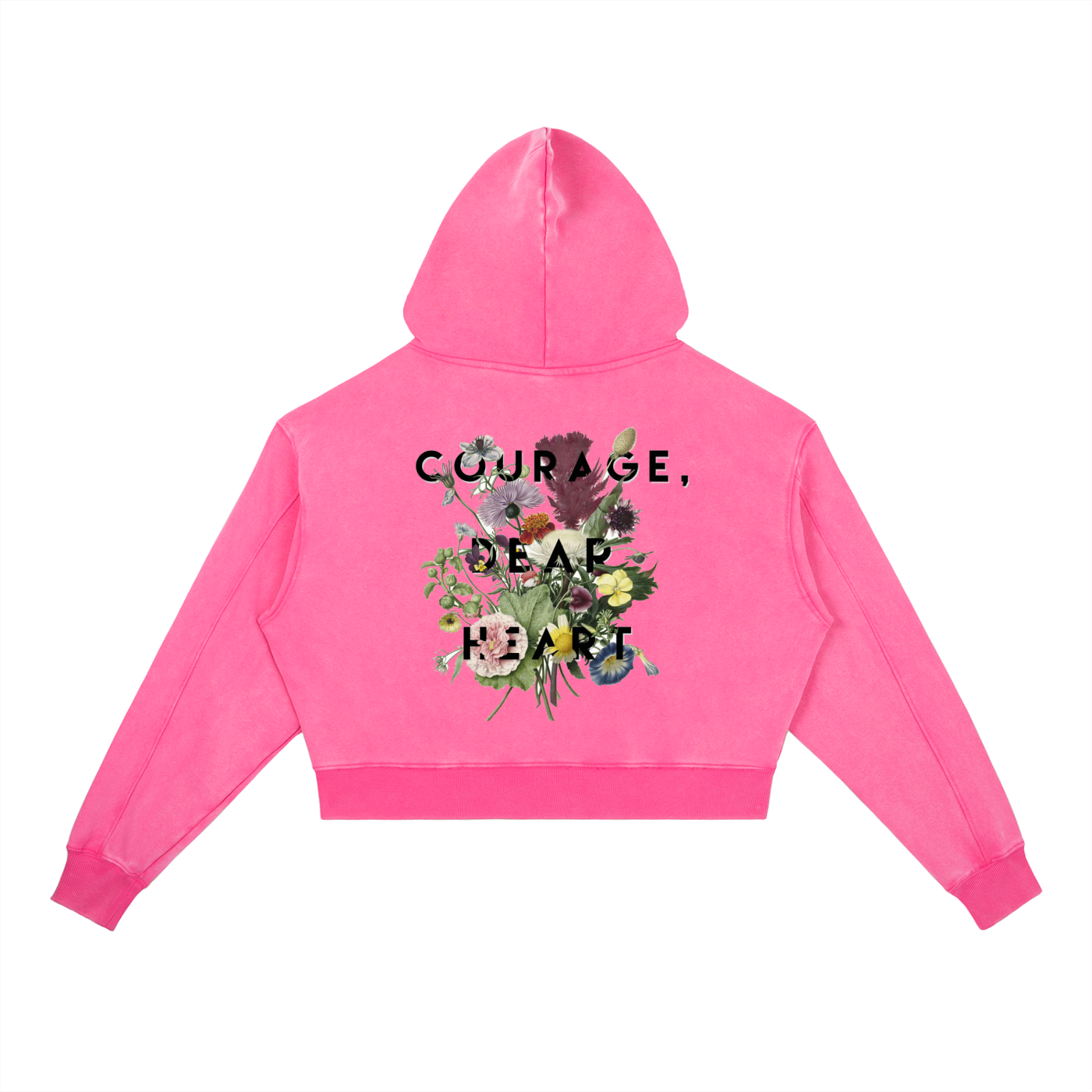 Flora & Courage Women's Vintage Washed Heavyweight Hoodie