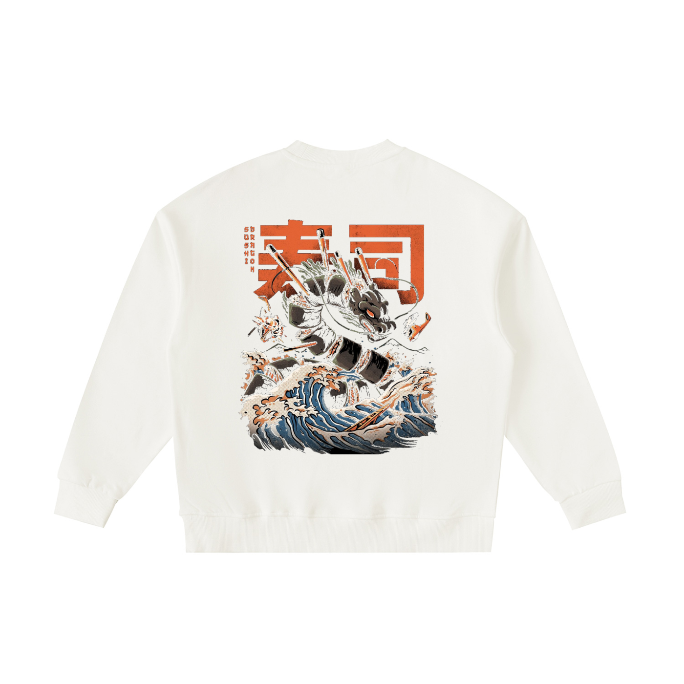 Sakura Japanese  Unisex Fleece Kids' Crewneck Sweatshirt