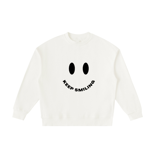 Keep Smiling Unisex Essential Fleece Kids' Crewneck Sweatshirt