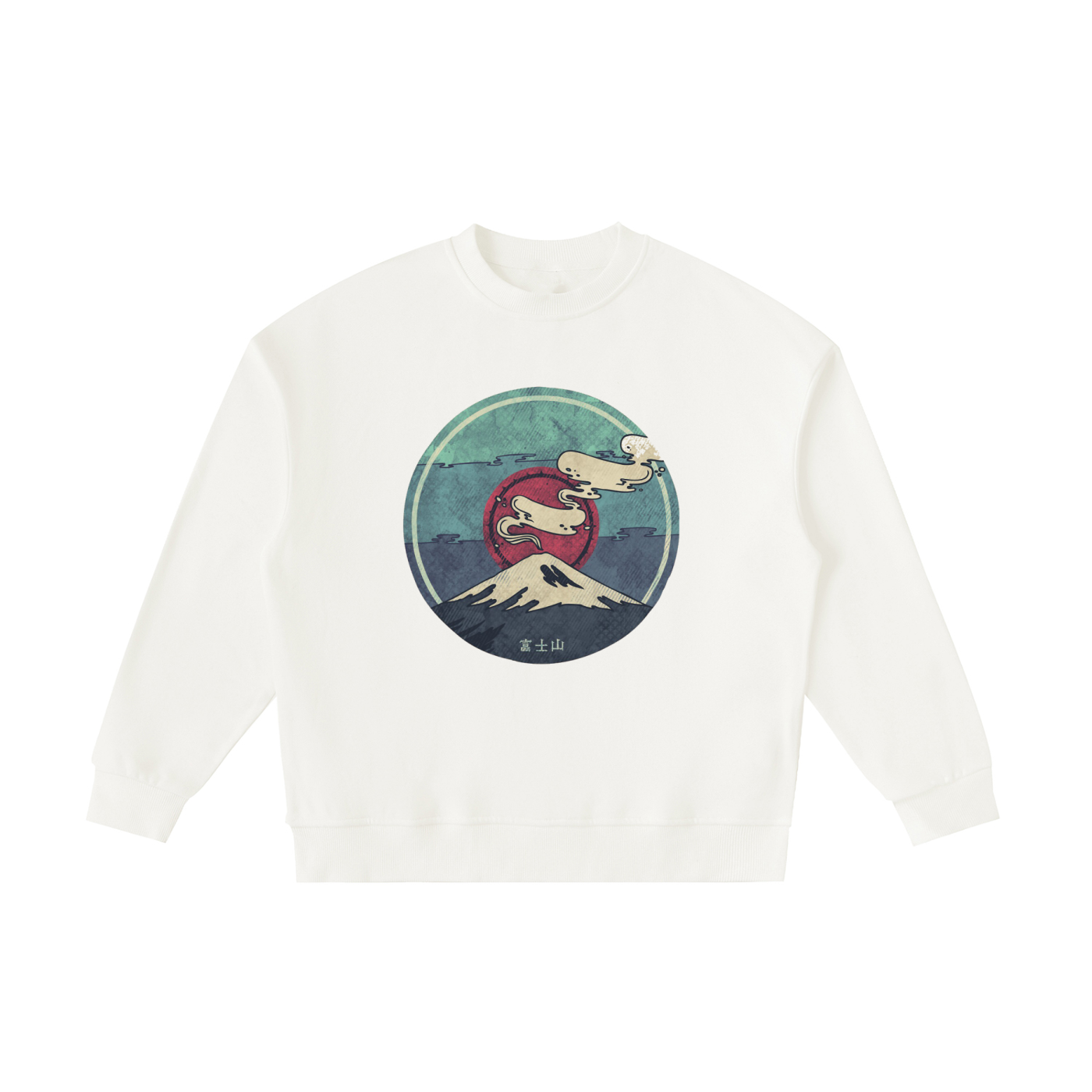 Sakura Japanese  Unisex Fleece Kids' Crewneck Sweatshirt