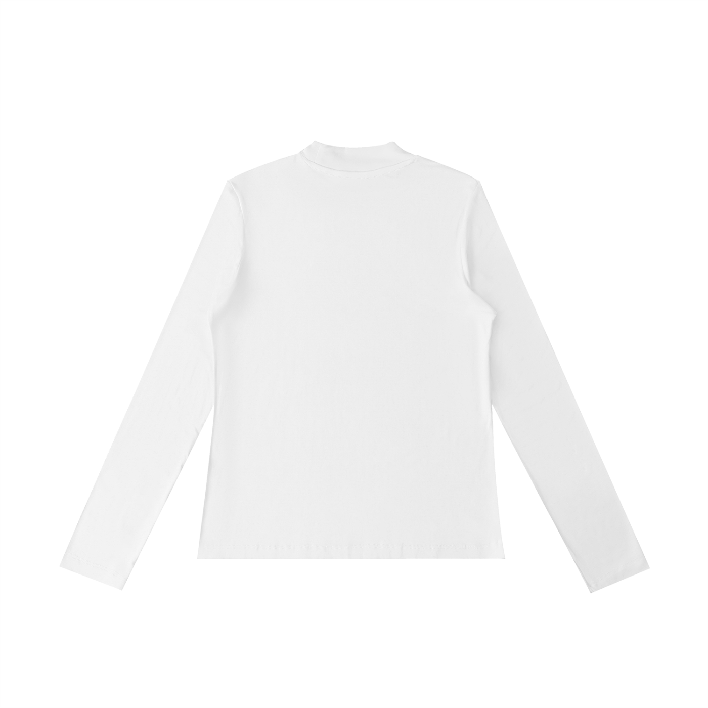 Women's Essential Mock Neck Long Sleeve T-Shirt