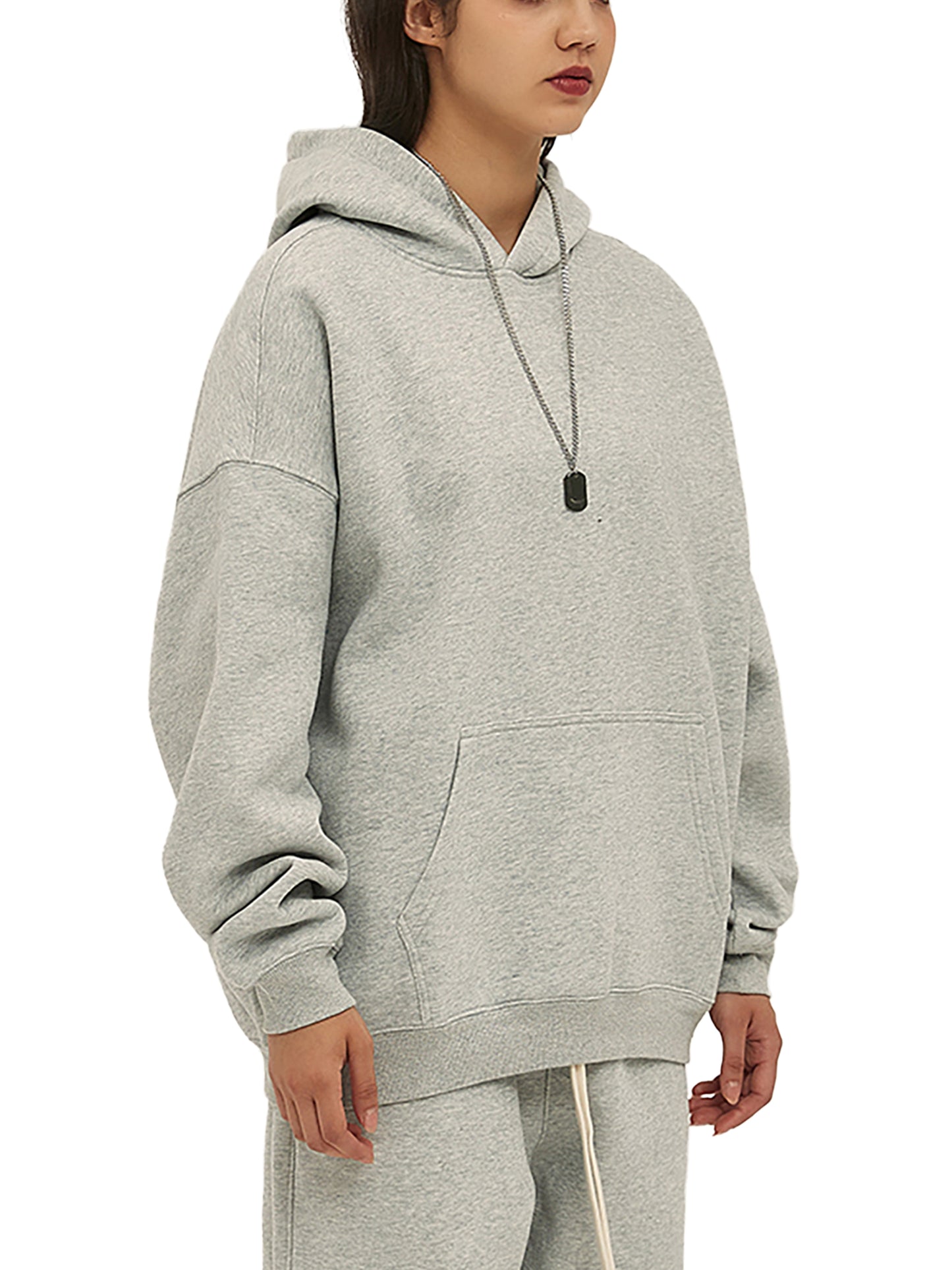 The Lens and the Earring Unisex Oversize Fleeced Hoodie